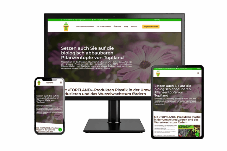 Responsive Design - für alle Geräte optimiert
