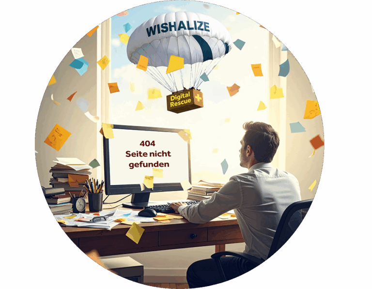 wishalize webdesign digital rescue shape